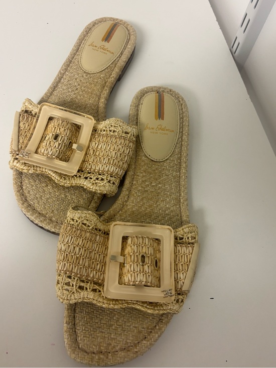 Sam Edelman Shoes - Sam Edelman New York Woven Straw Sandals - 10M